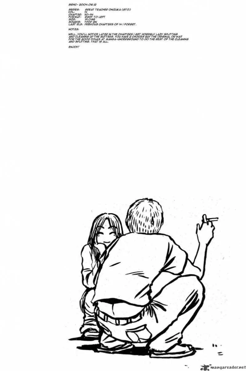 Great Teacher Onizuka Chapter 113 page 1