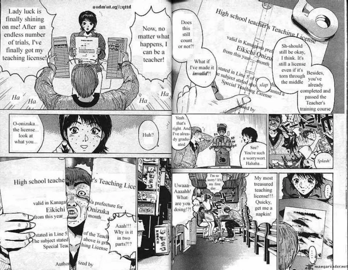 Great Teacher Onizuka Chapter 12 page 3