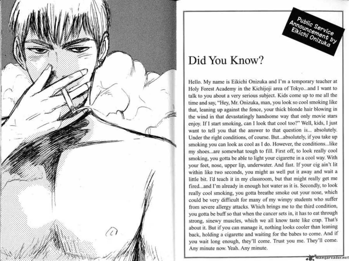Great Teacher Onizuka Chapter 124 page 1