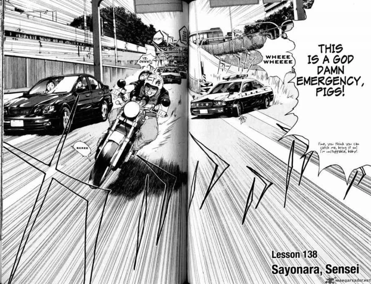 Great Teacher Onizuka Chapter 138 page 1