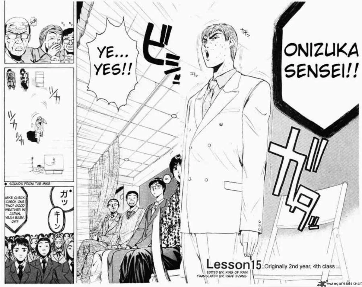 Great Teacher Onizuka Chapter 15 page 6