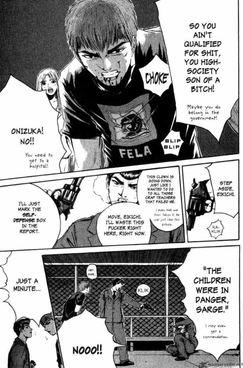 Great Teacher Onizuka Chapter 154 page 17