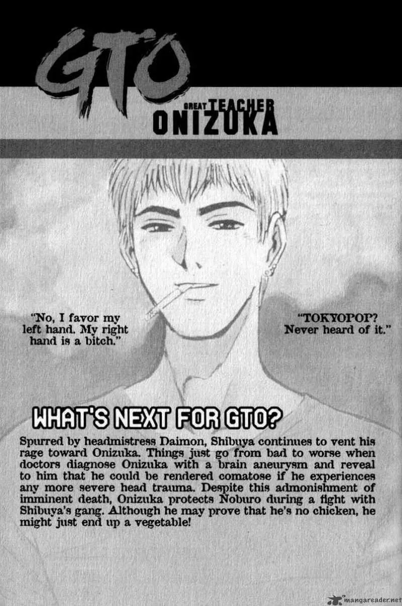 Great Teacher Onizuka Chapter 188 page 34