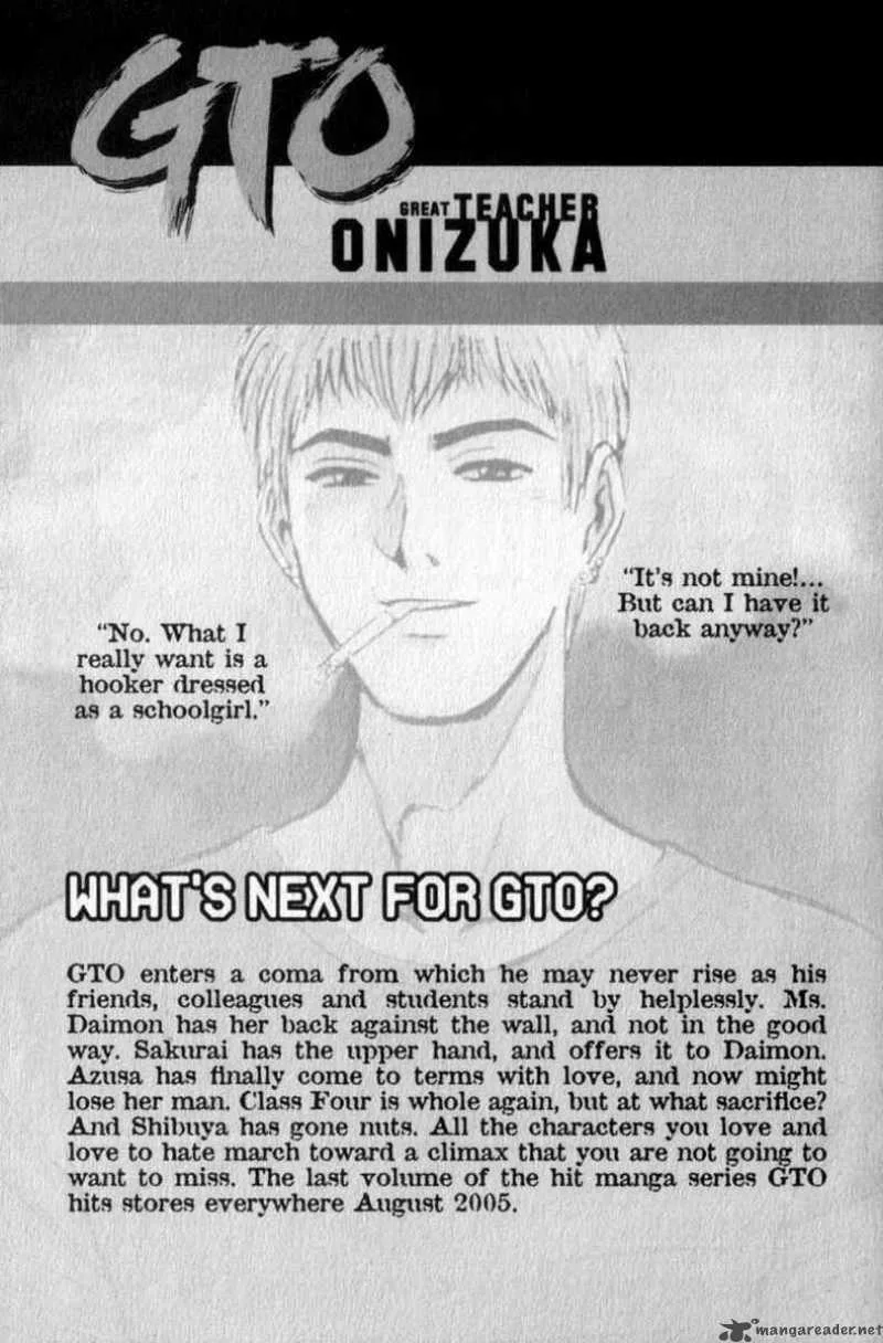 Great Teacher Onizuka Chapter 195 page 23