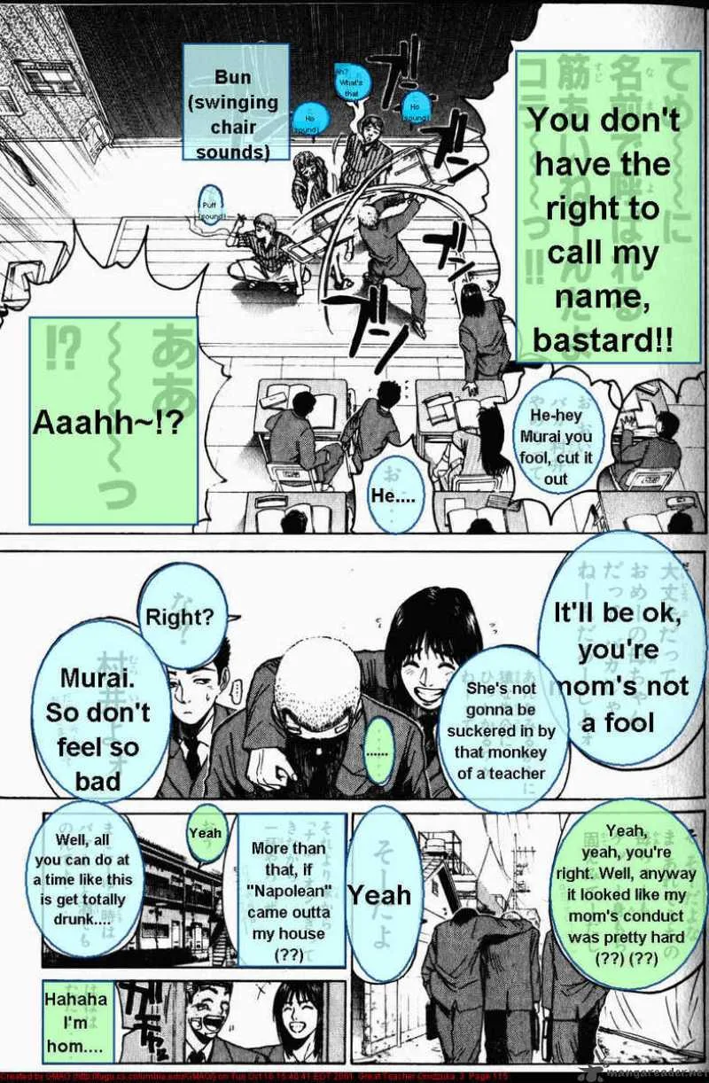 Great Teacher Onizuka Chapter 20 page 16