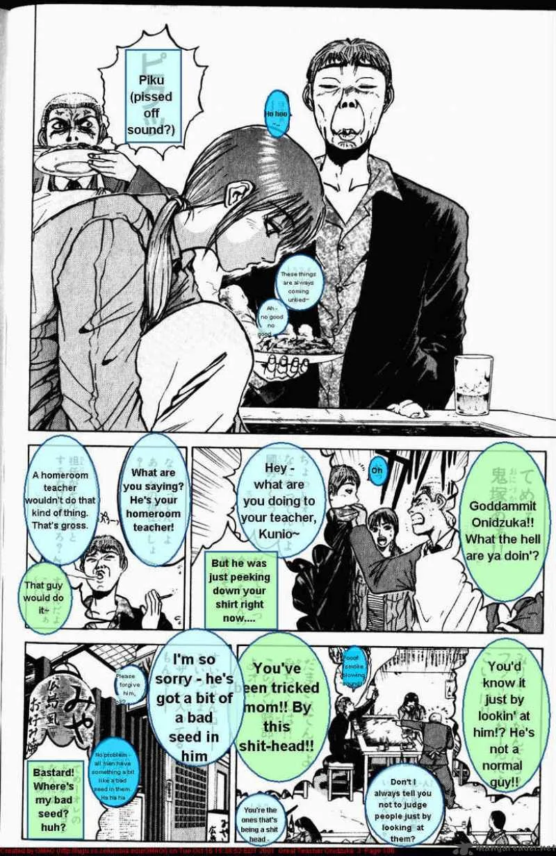 Great Teacher Onizuka Chapter 20 page 7
