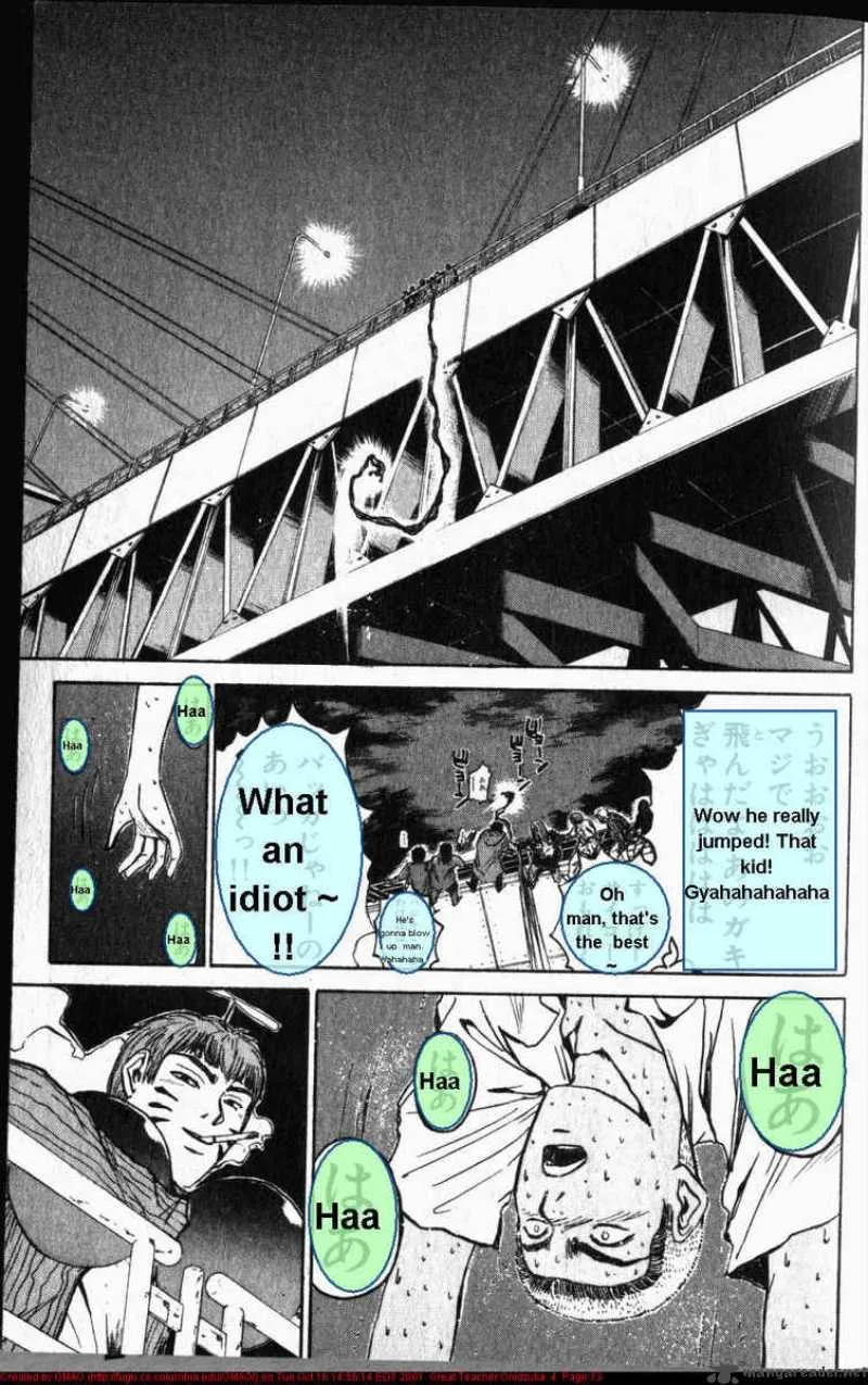 Great Teacher Onizuka Chapter 27 page 14