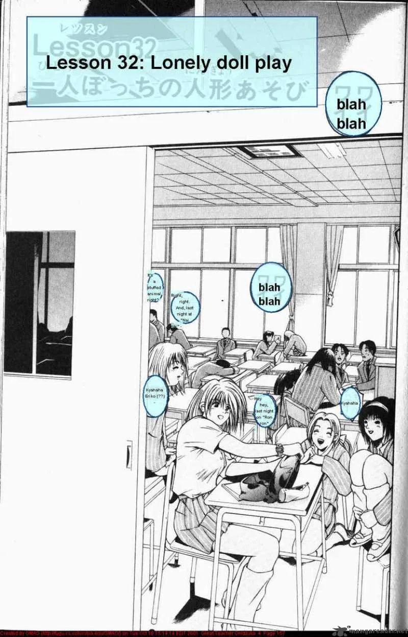 Great Teacher Onizuka Chapter 32 page 1