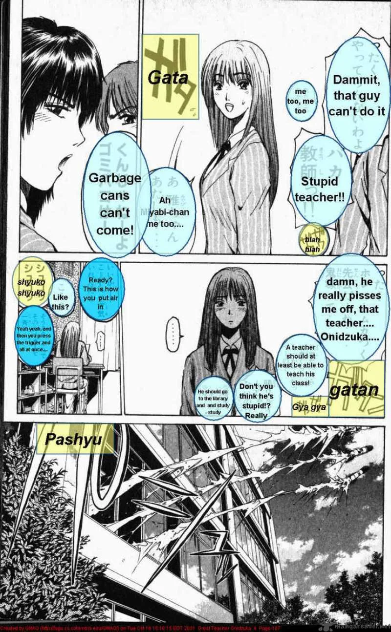 Great Teacher Onizuka Chapter 32 page 11