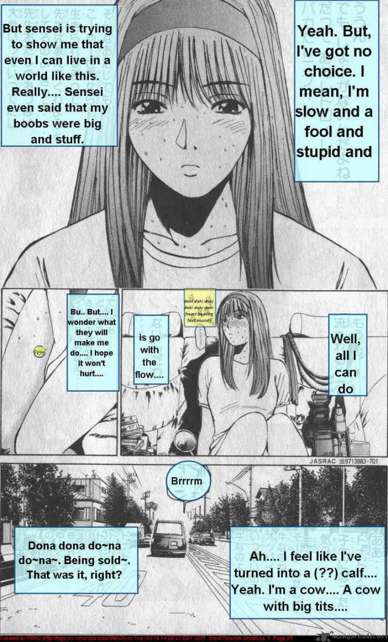 Great Teacher Onizuka Chapter 34 page 3