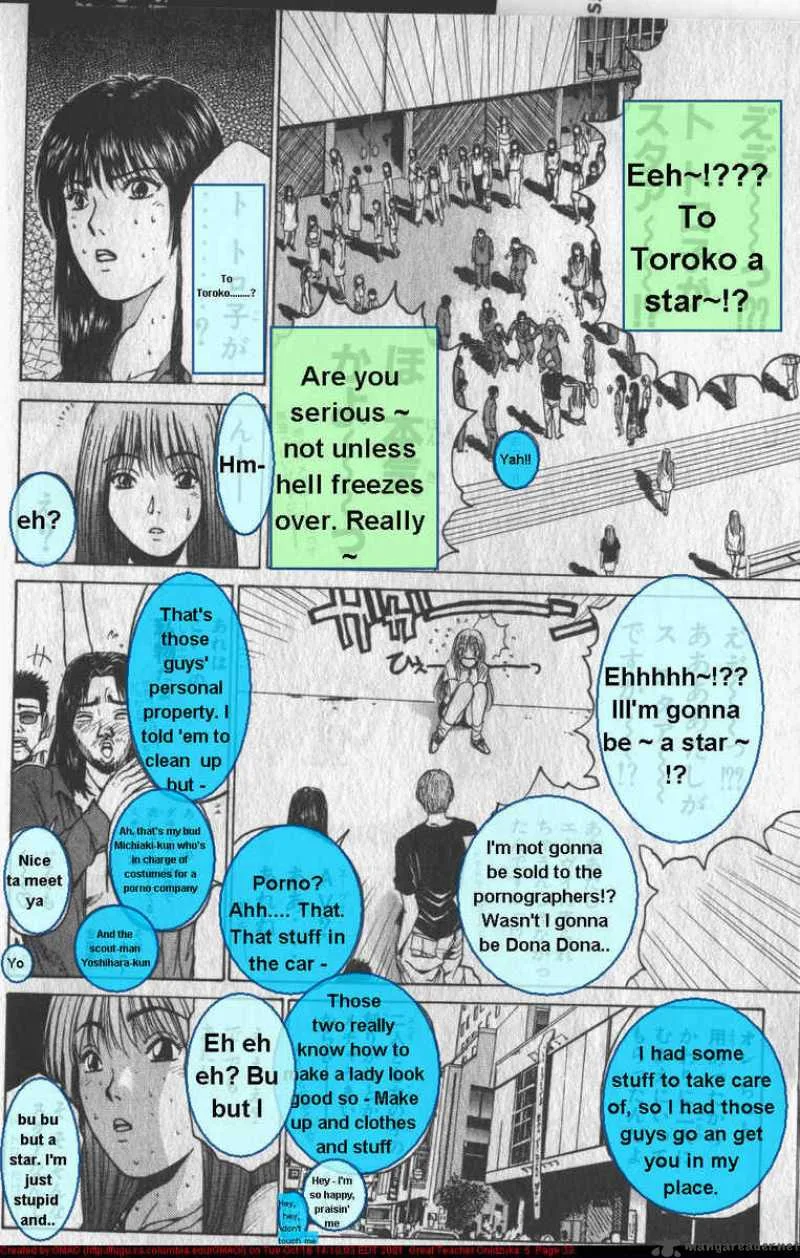 Great Teacher Onizuka Chapter 34 page 11