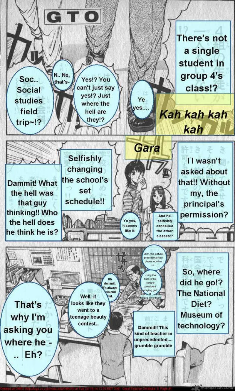 Great Teacher Onizuka Chapter 34 page 19