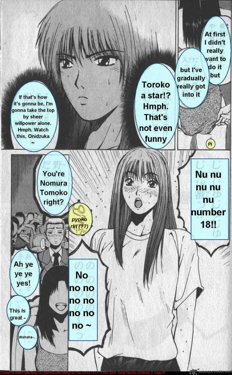 Great Teacher Onizuka Chapter 34 page 15