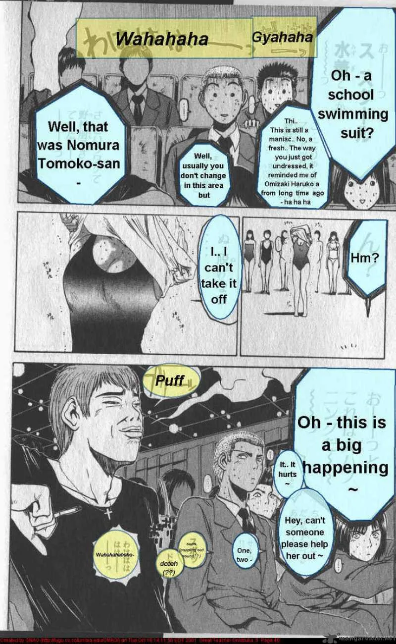 Great Teacher Onizuka Chapter 34 page 18