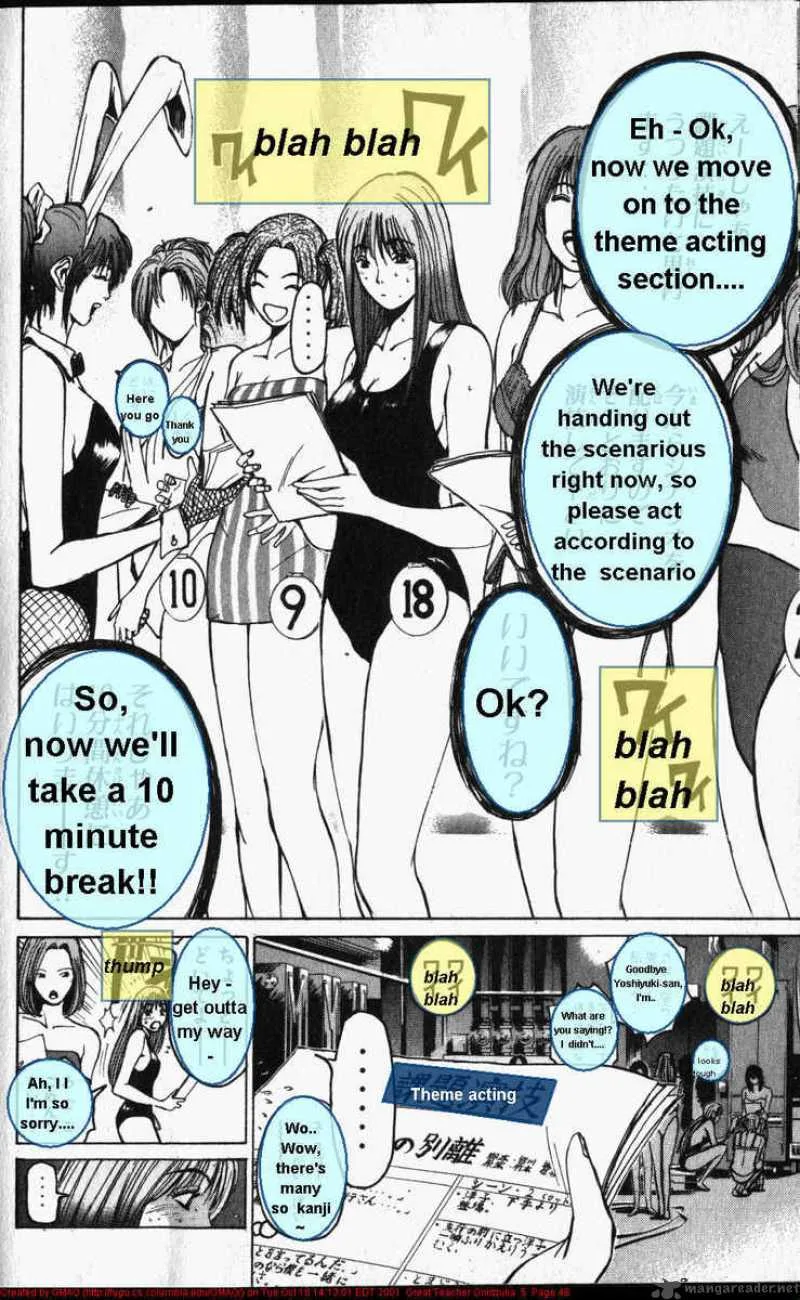 Great Teacher Onizuka Chapter 35 page 4