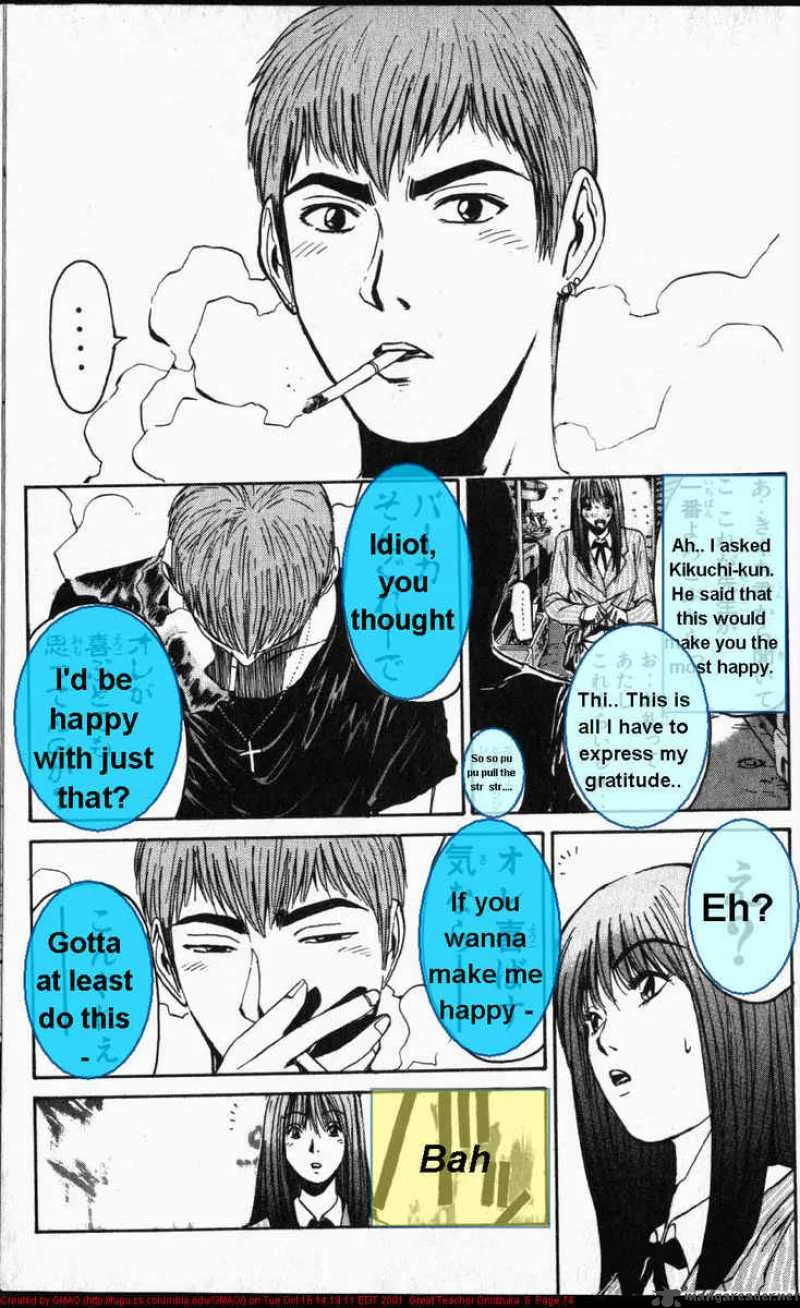Great Teacher Onizuka Chapter 36 page 13