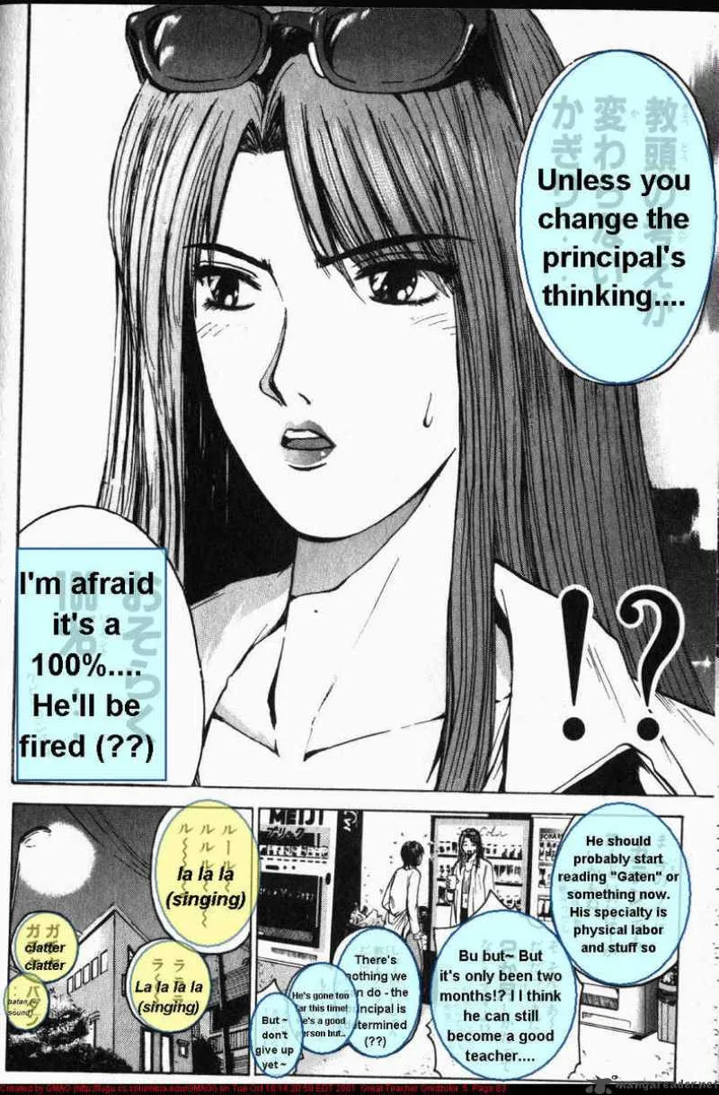 Great Teacher Onizuka Chapter 36 page 22