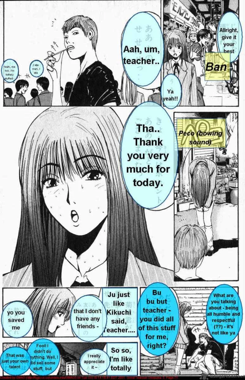 Great Teacher Onizuka Chapter 36 page 10