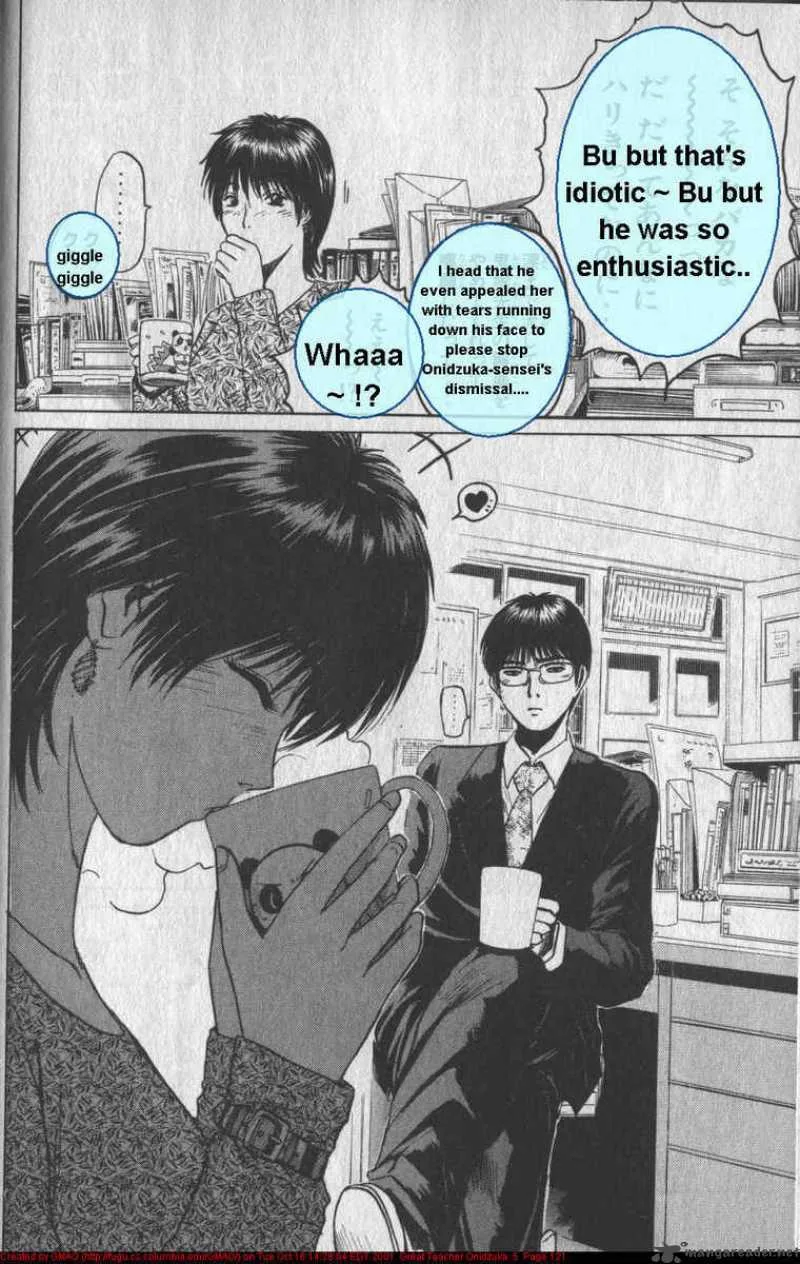 Great Teacher Onizuka Chapter 38 page 20