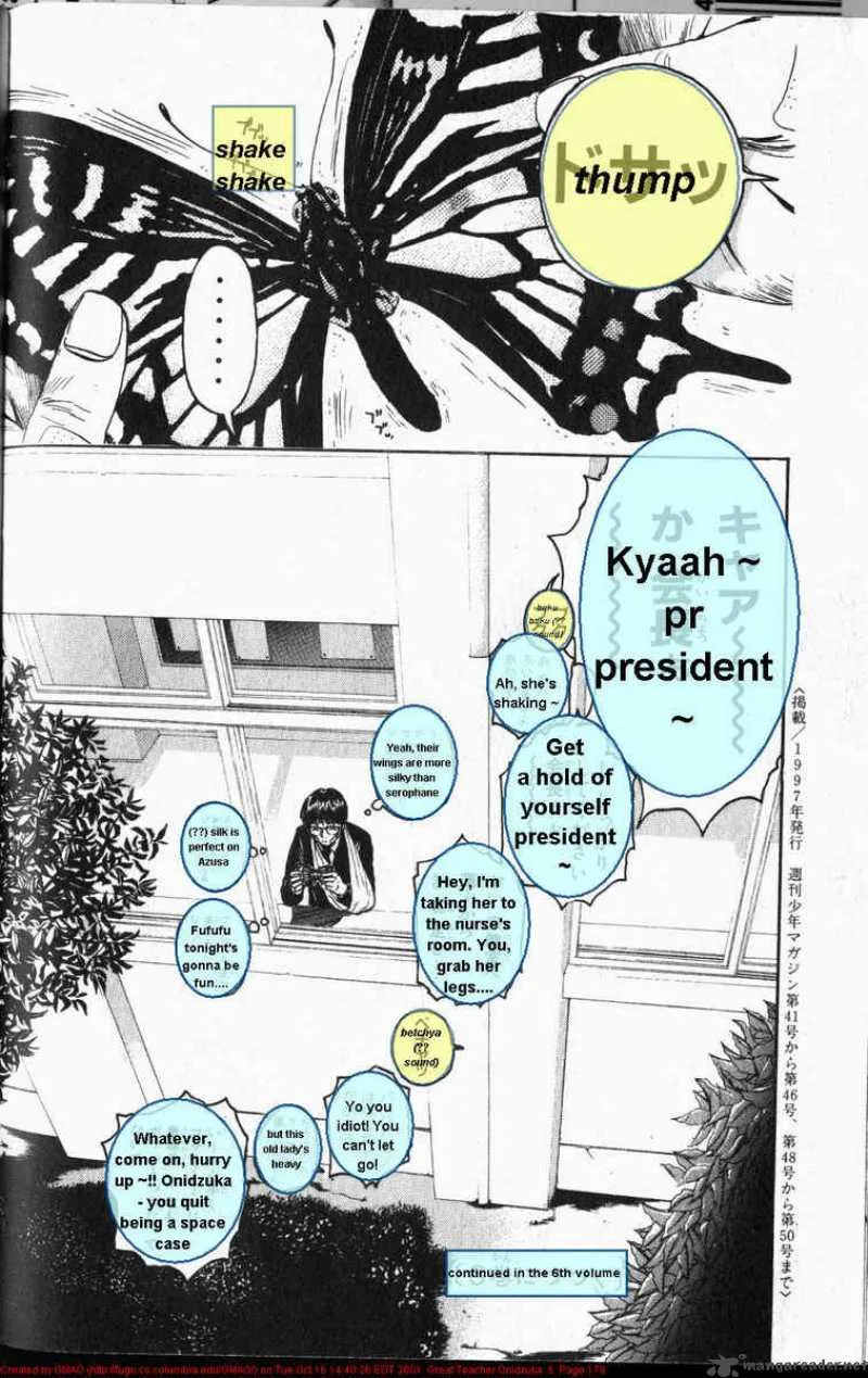 Great Teacher Onizuka Chapter 41 page 19