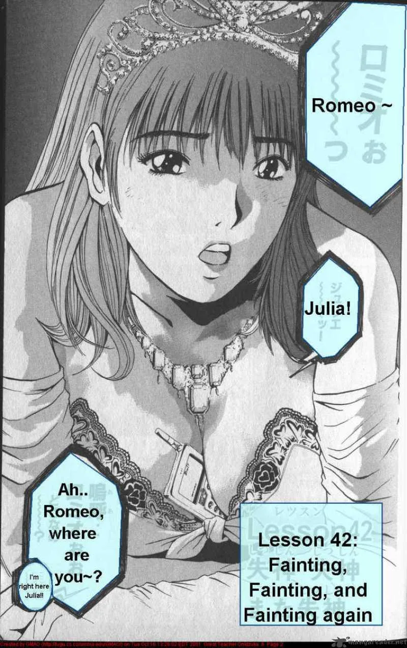 Great Teacher Onizuka Chapter 42 page 3