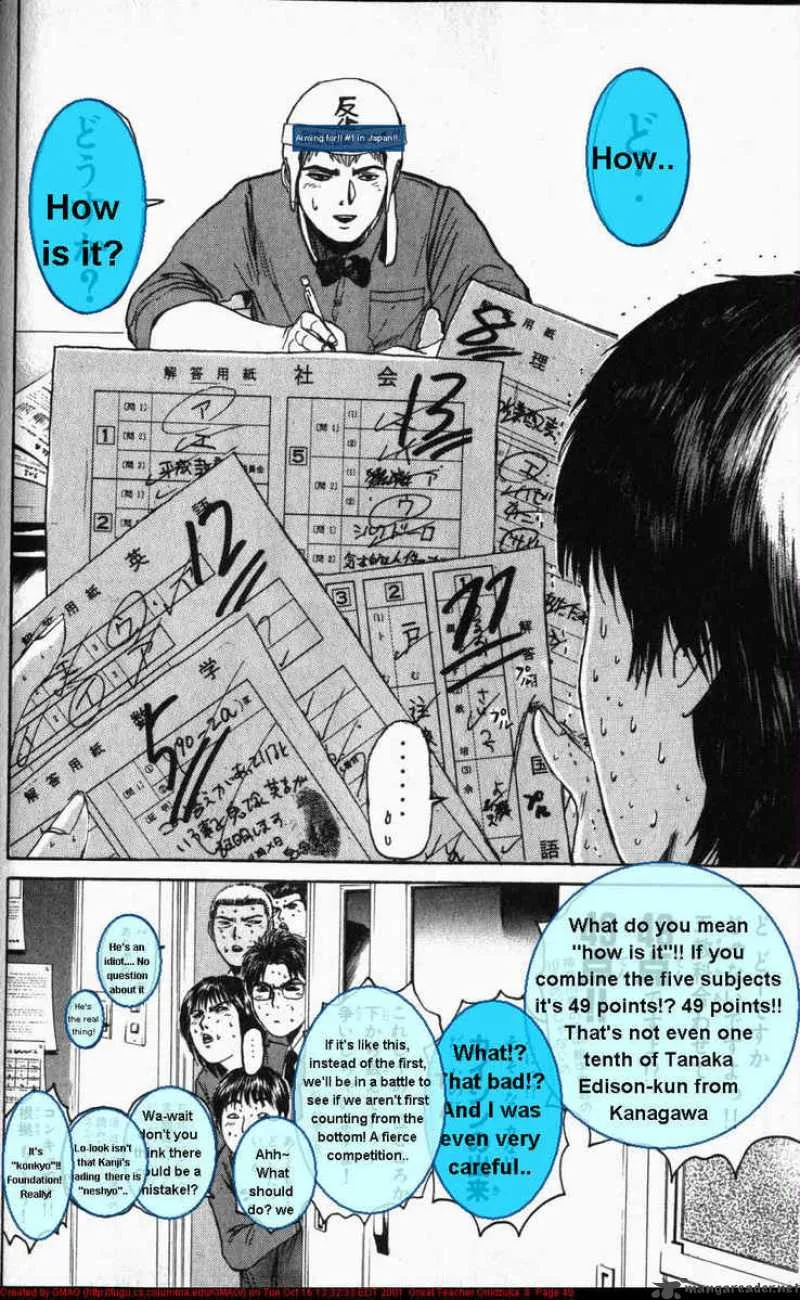 Great Teacher Onizuka Chapter 43 page 20