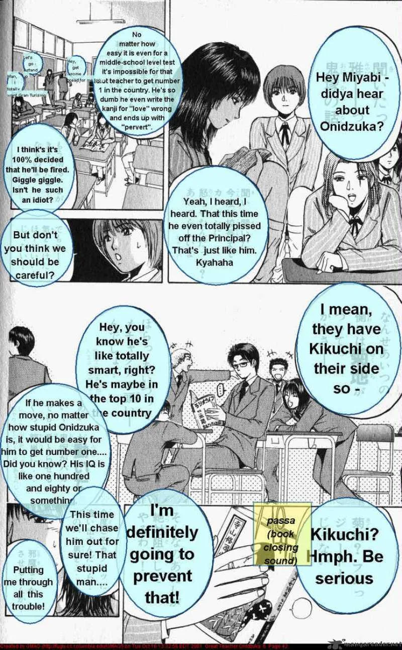 Great Teacher Onizuka Chapter 44 page 2