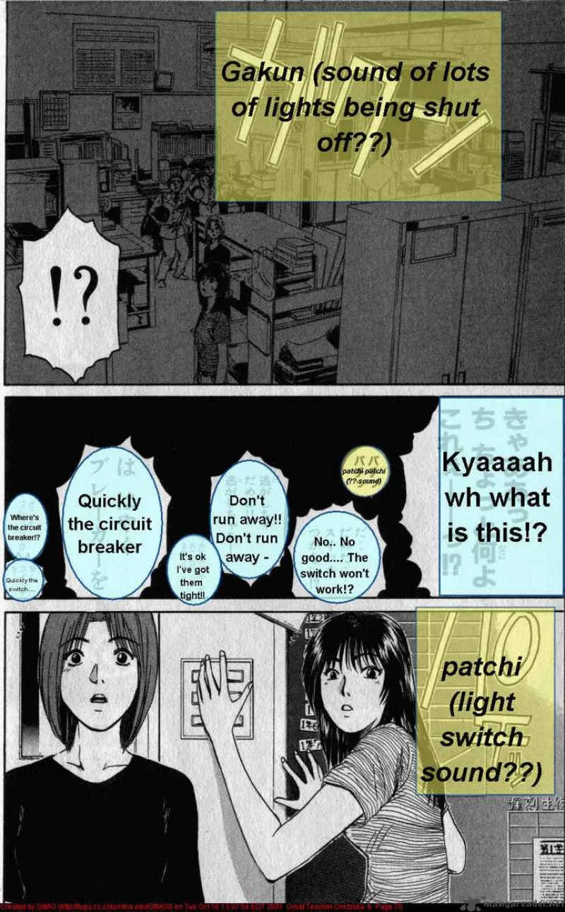 Great Teacher Onizuka Chapter 45 page 10