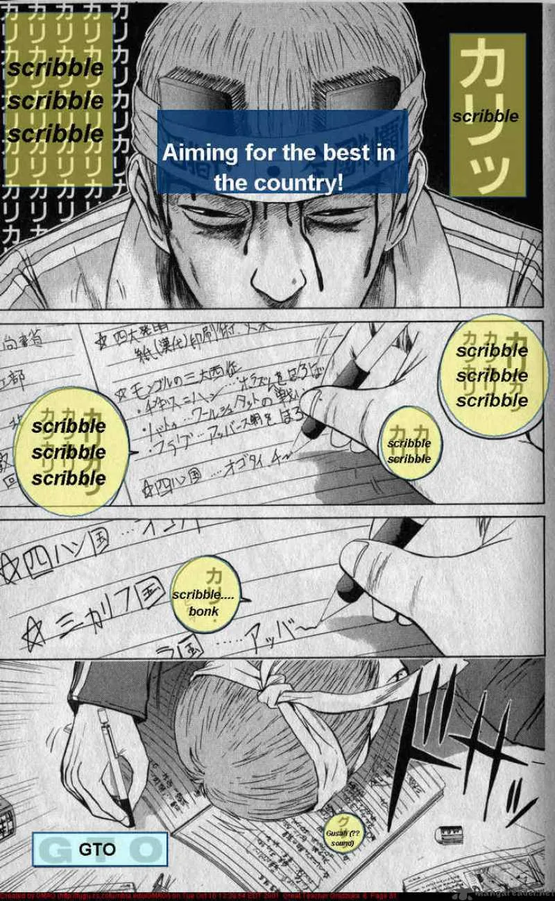 Great Teacher Onizuka Chapter 45 page 21