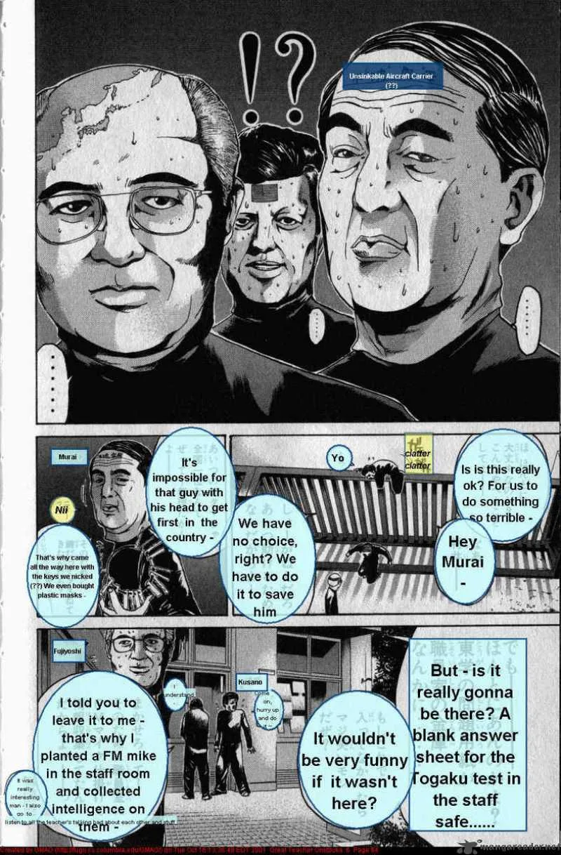 Great Teacher Onizuka Chapter 45 page 4