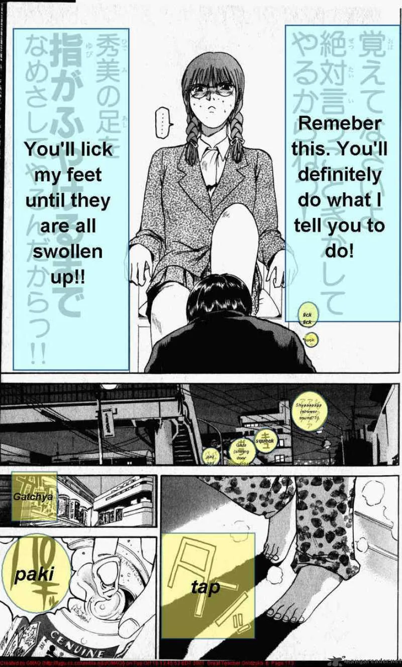 Great Teacher Onizuka Chapter 47 page 13