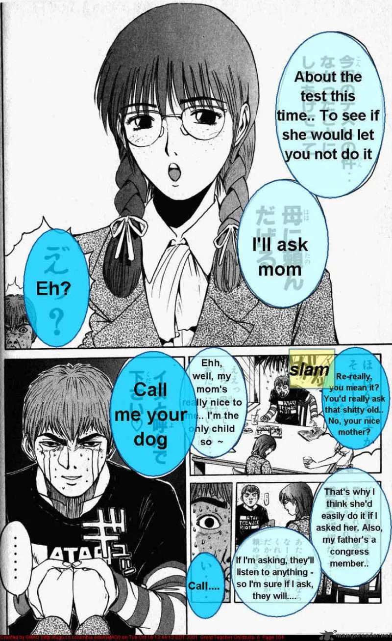 Great Teacher Onizuka Chapter 47 page 4