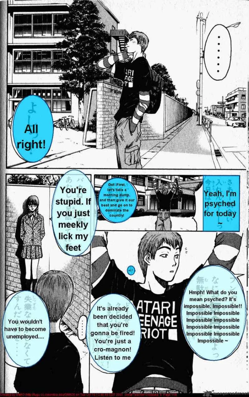 Great Teacher Onizuka Chapter 47 page 18