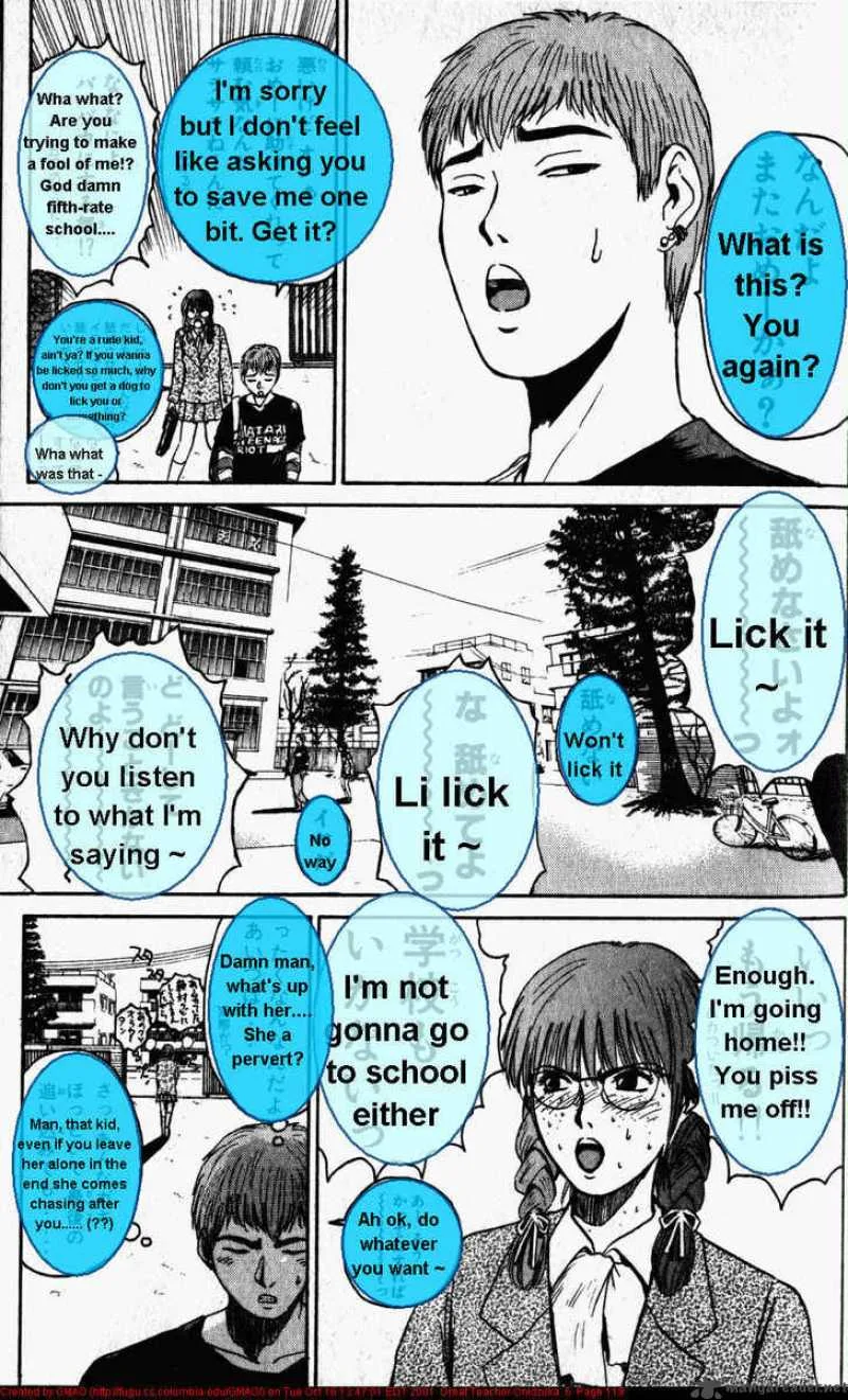 Great Teacher Onizuka Chapter 47 page 19