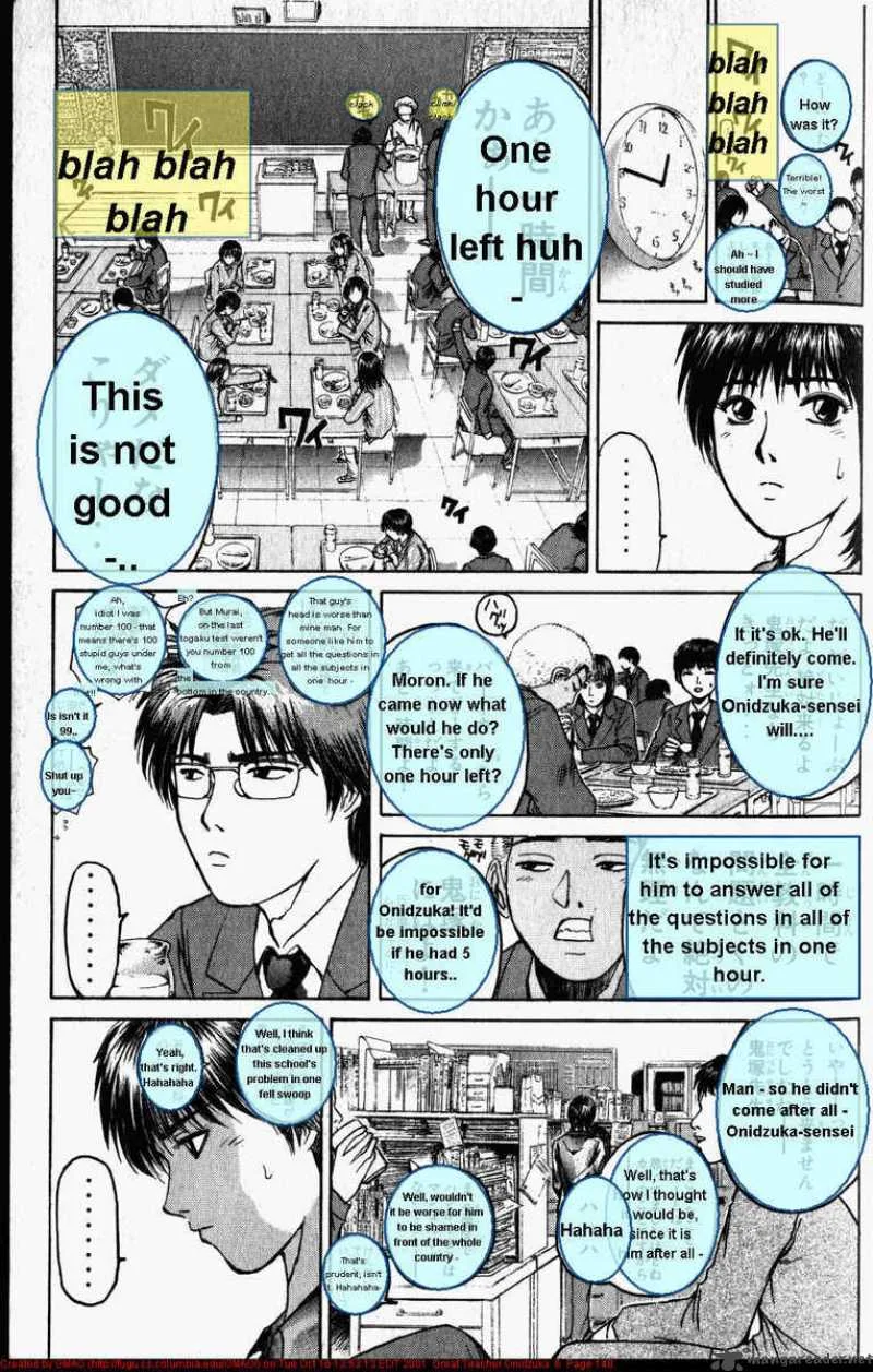 Great Teacher Onizuka Chapter 49 page 7