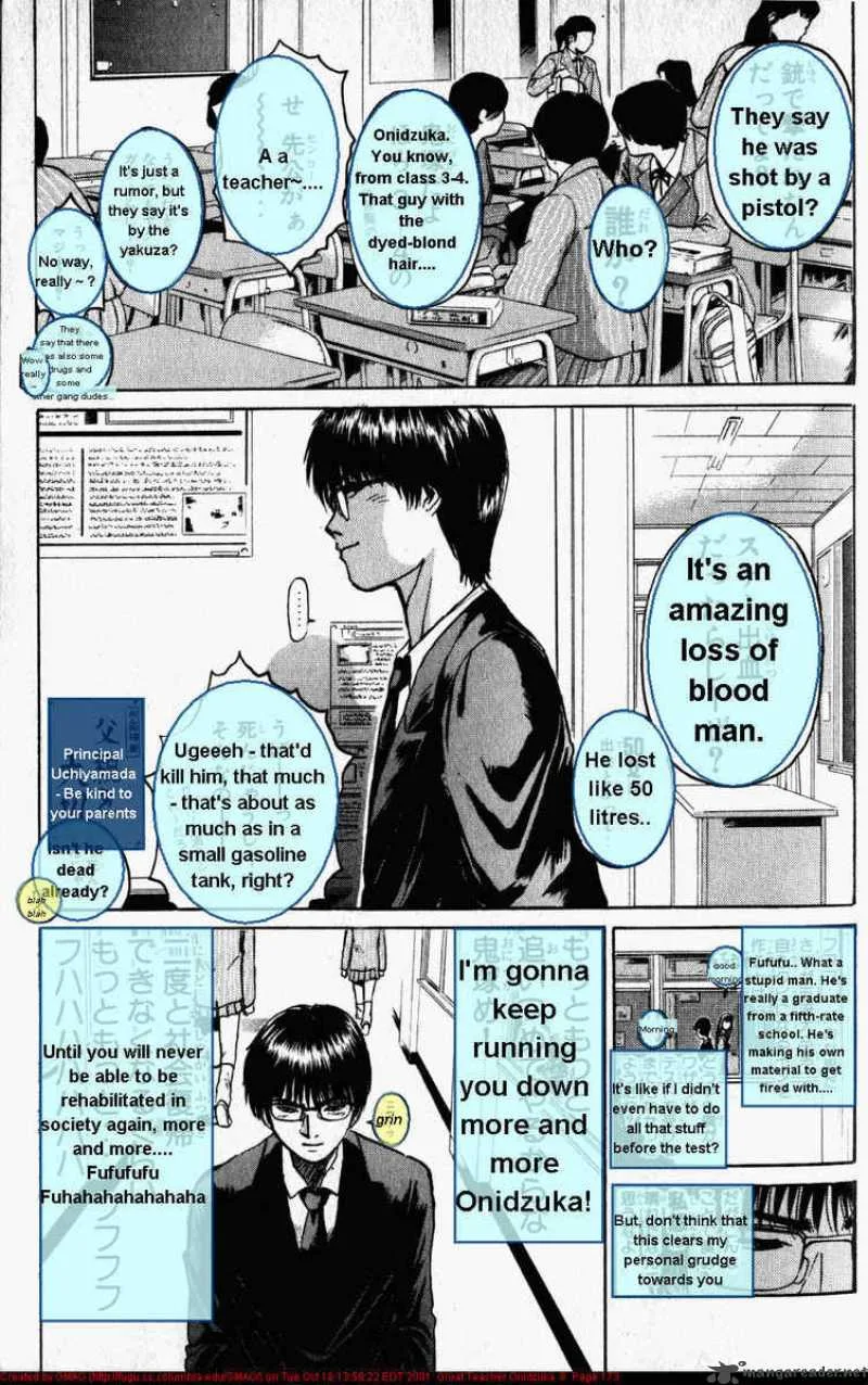 Great Teacher Onizuka Chapter 50 page 11