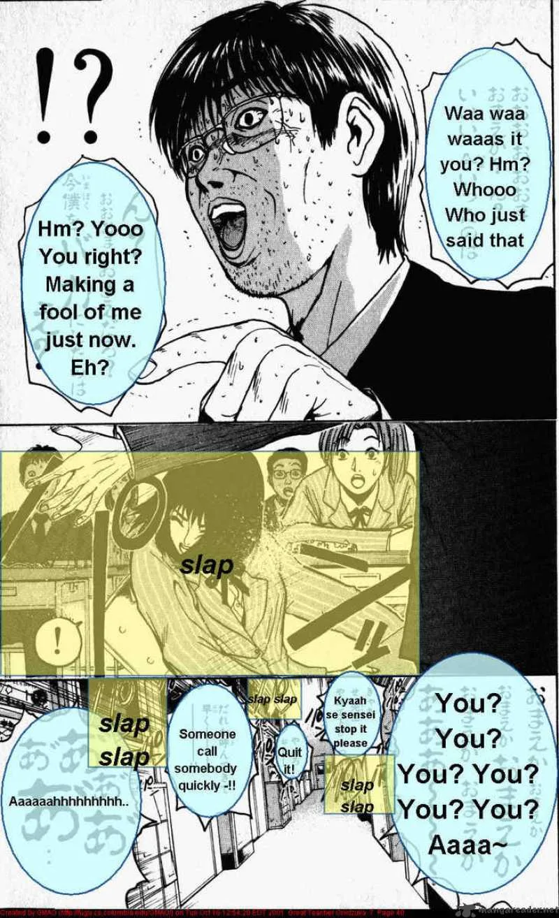 Great Teacher Onizuka Chapter 52 page 18