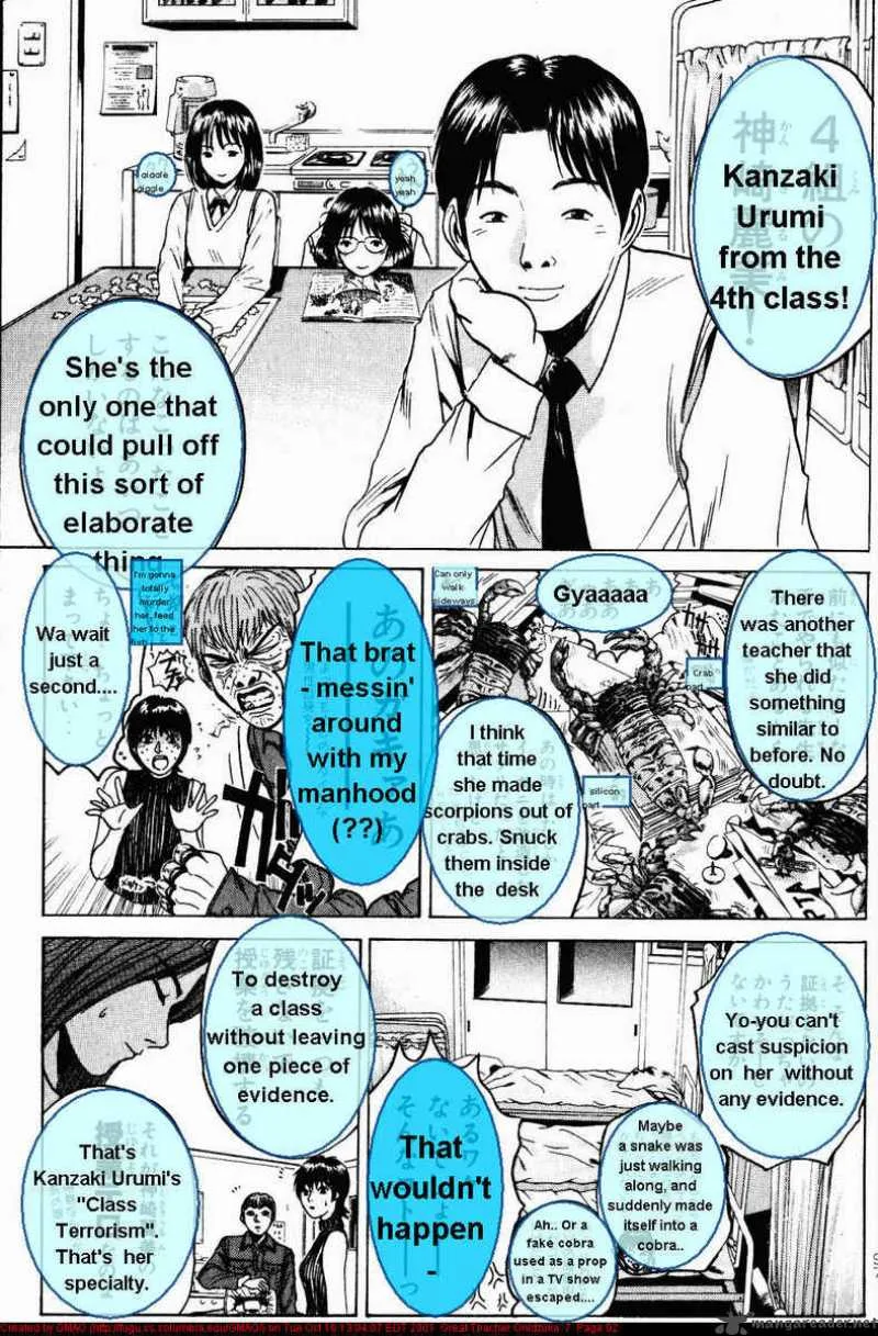 Great Teacher Onizuka Chapter 55 page 9