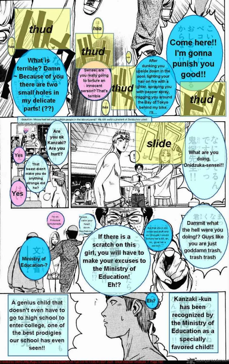 Great Teacher Onizuka Chapter 55 page 17
