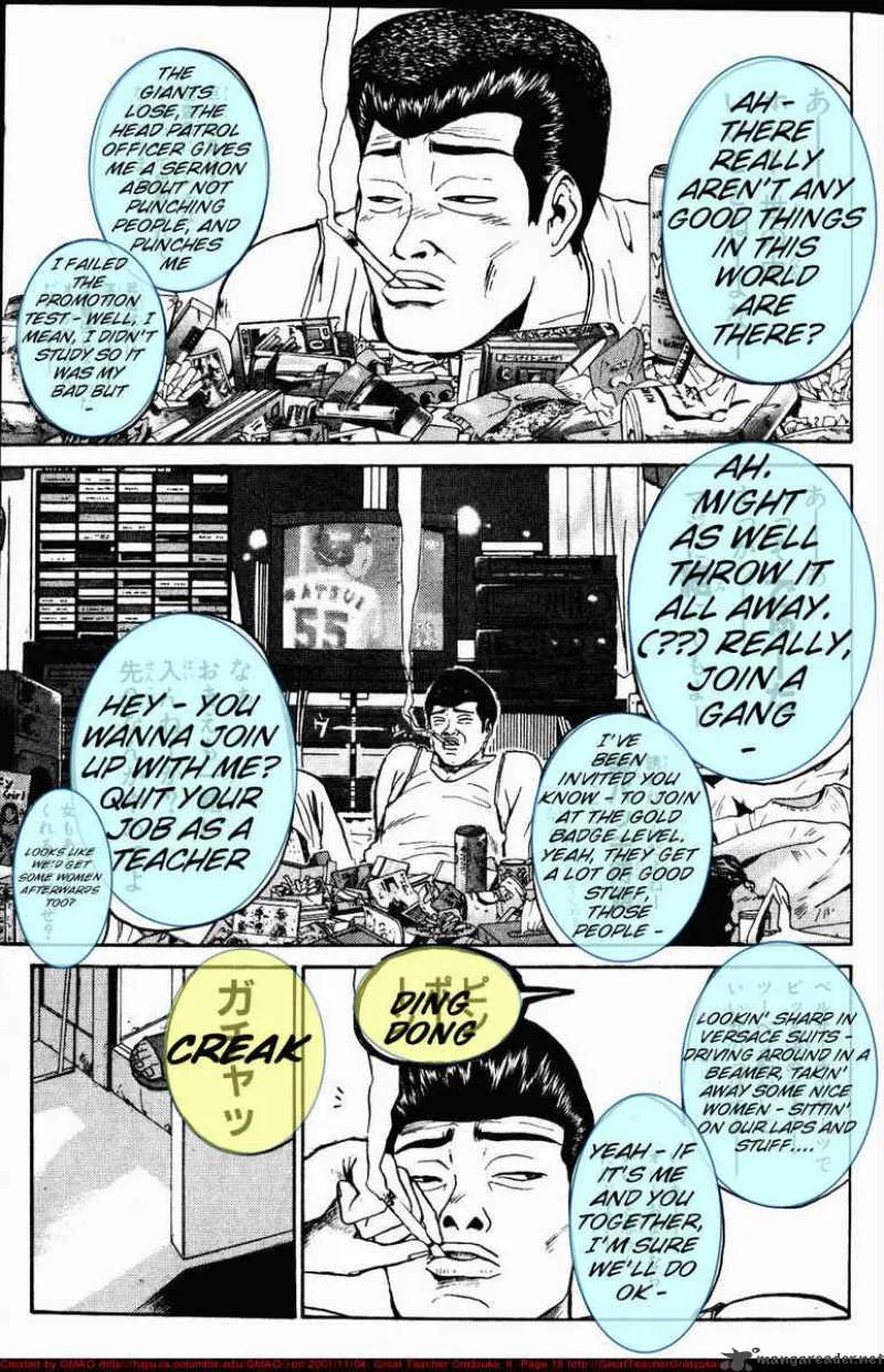 Great Teacher Onizuka Chapter 60 page 18