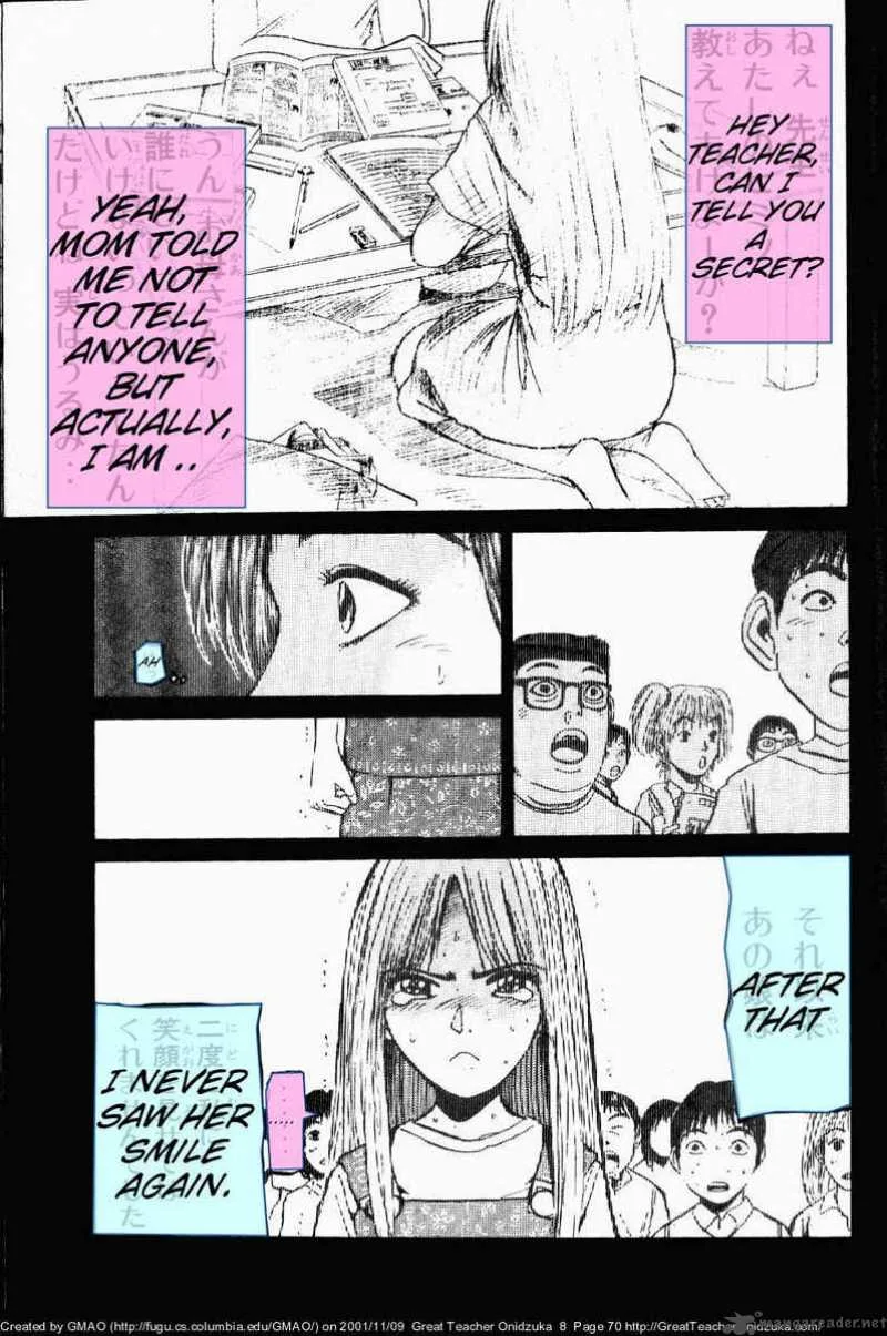 Great Teacher Onizuka Chapter 63 page 9