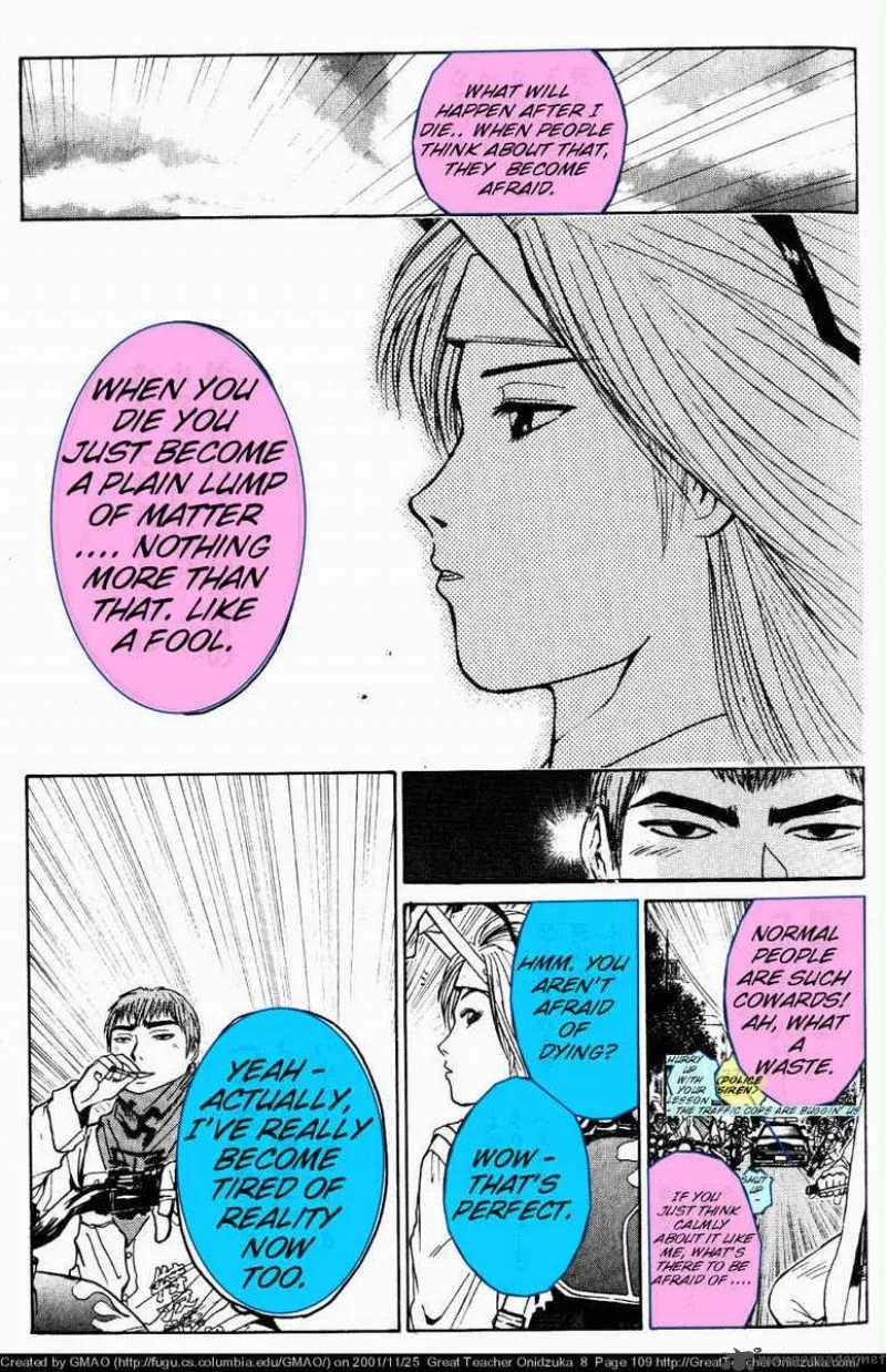 Great Teacher Onizuka Chapter 65 page 11