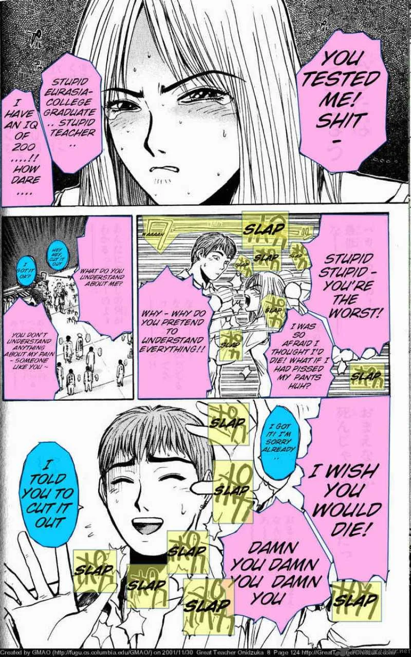 Great Teacher Onizuka Chapter 66 page 8