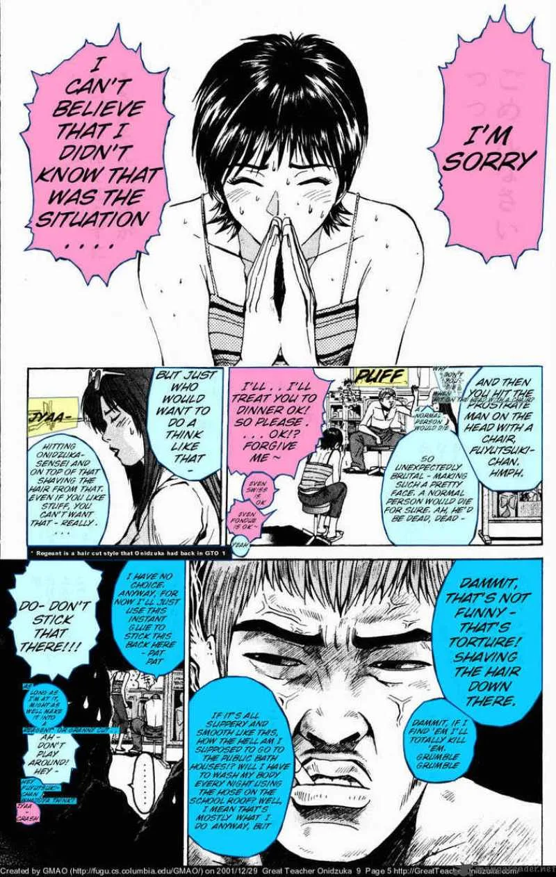 Great Teacher Onizuka Chapter 69 page 6