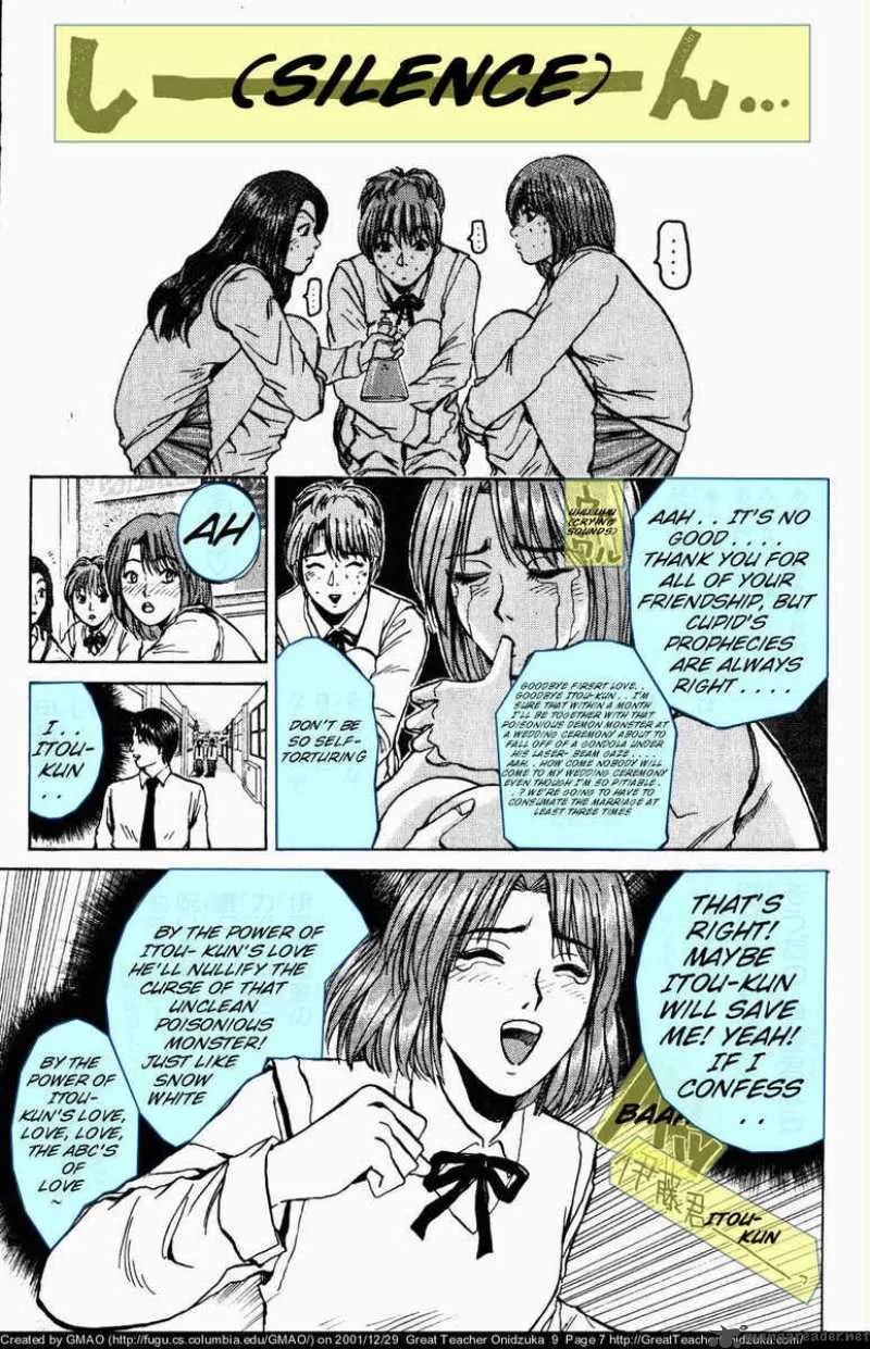 Great Teacher Onizuka Chapter 69 page 8