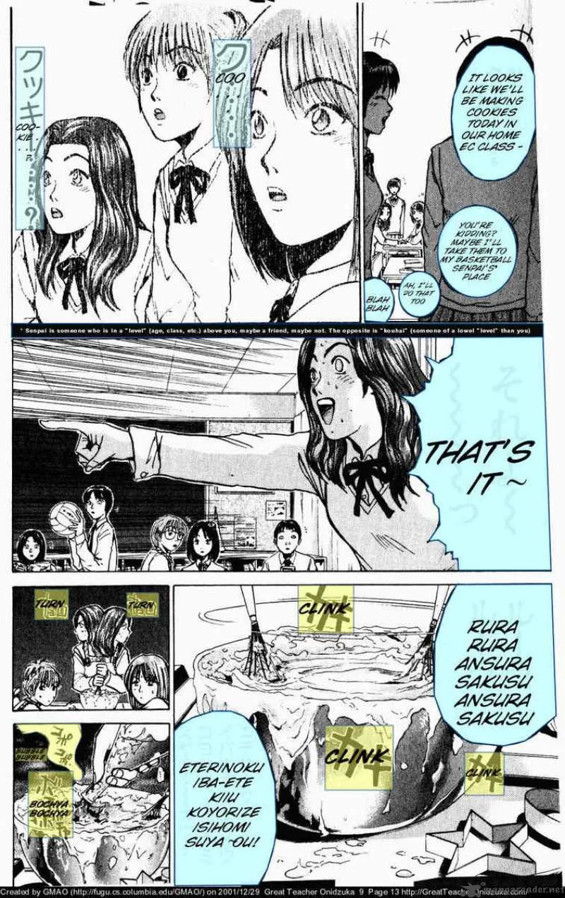 Great Teacher Onizuka Chapter 69 page 14