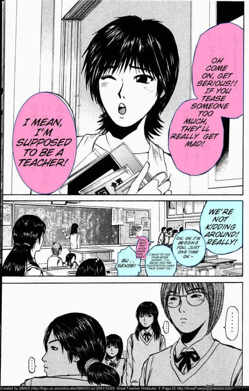 Great Teacher Onizuka Chapter 70 page 3