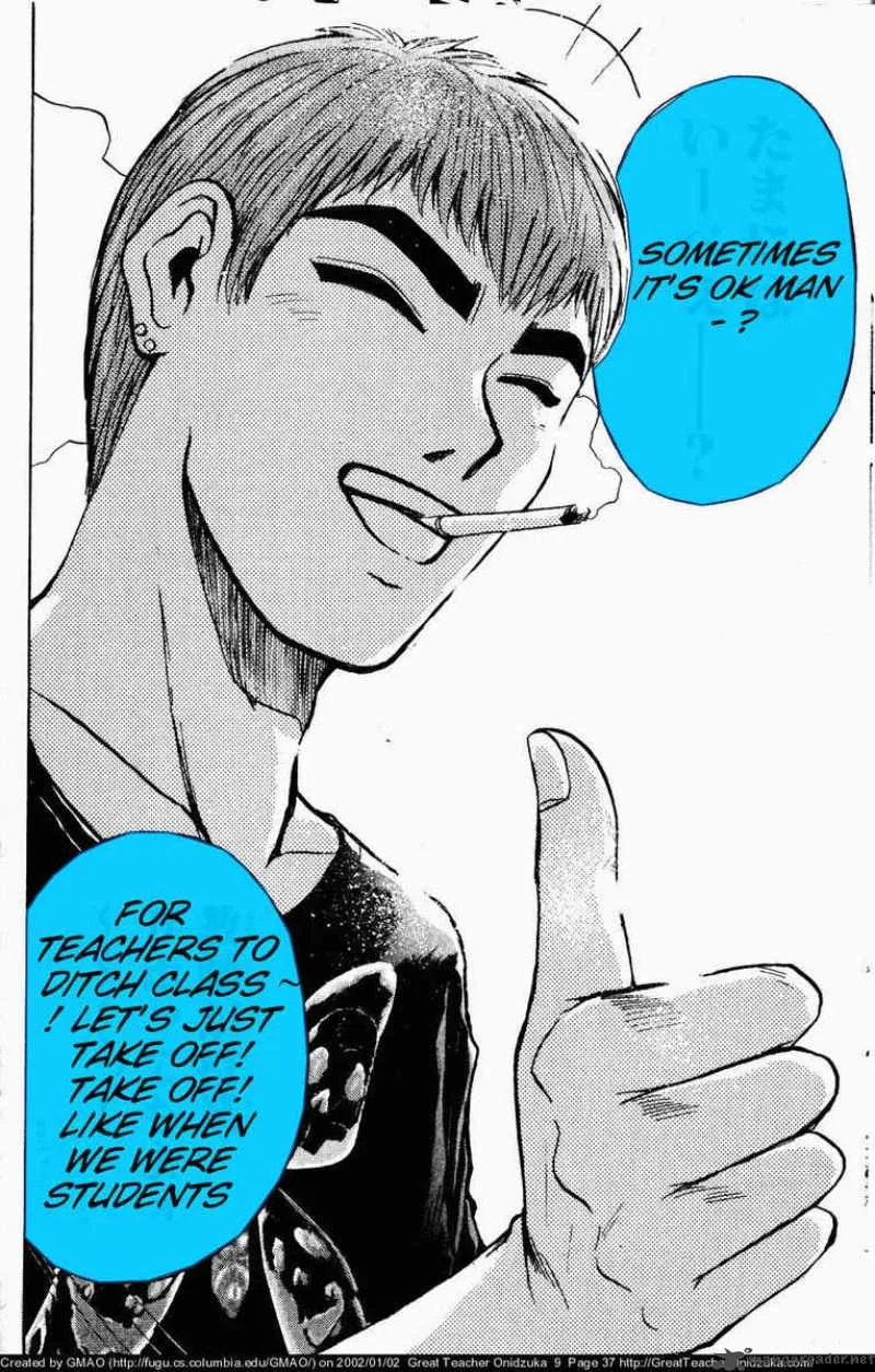 Great Teacher Onizuka Chapter 70 page 18
