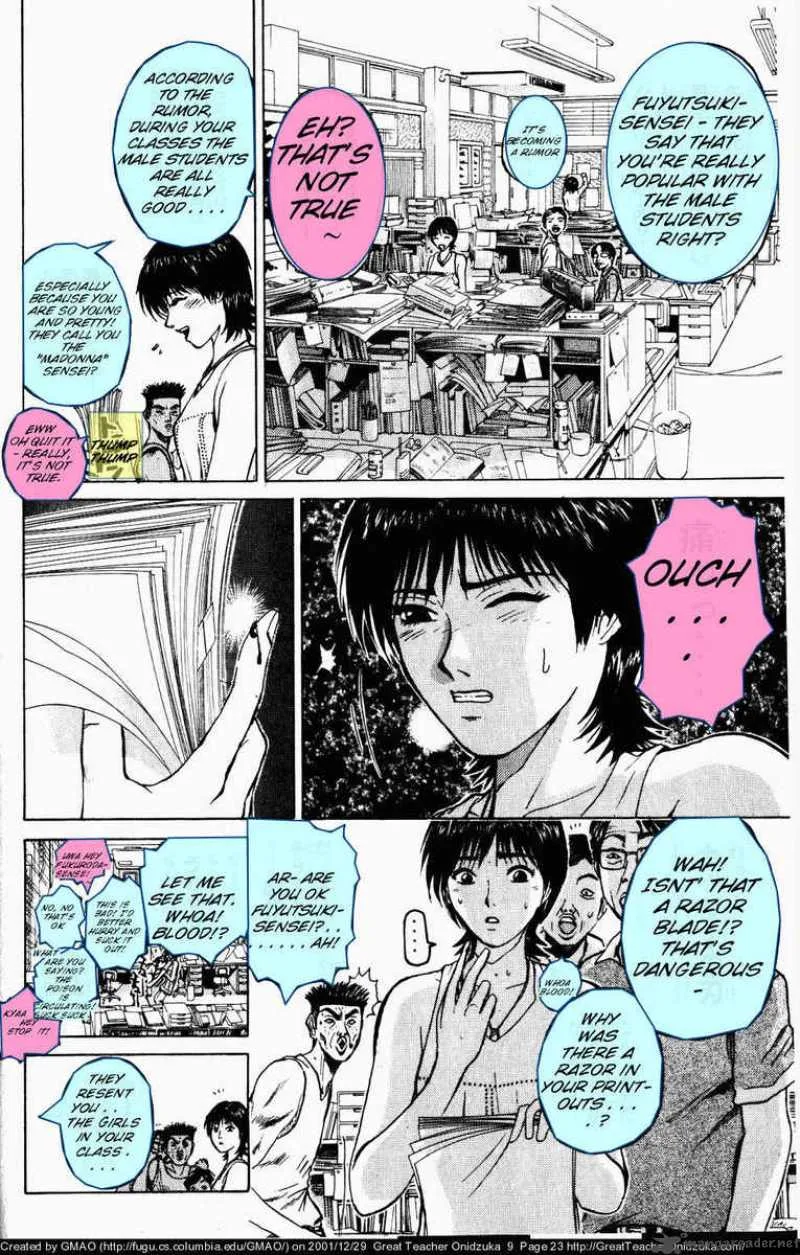 Great Teacher Onizuka Chapter 70 page 4