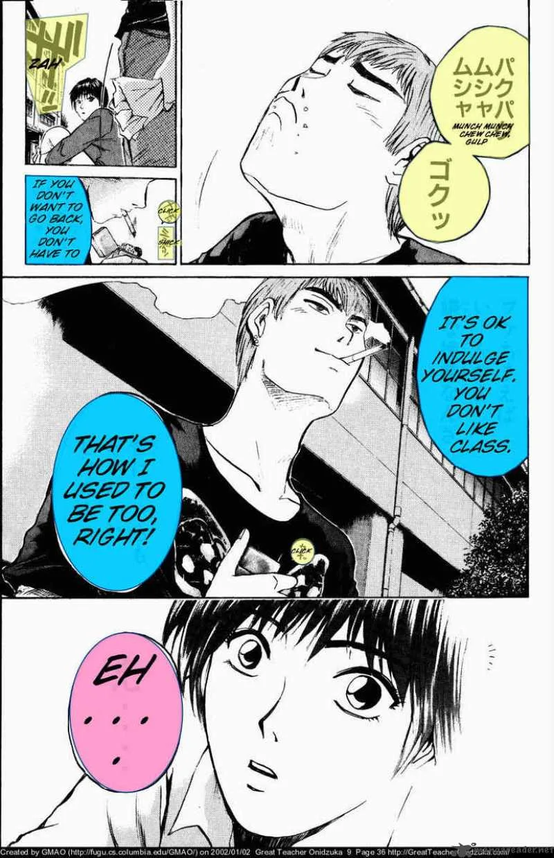 Great Teacher Onizuka Chapter 70 page 17
